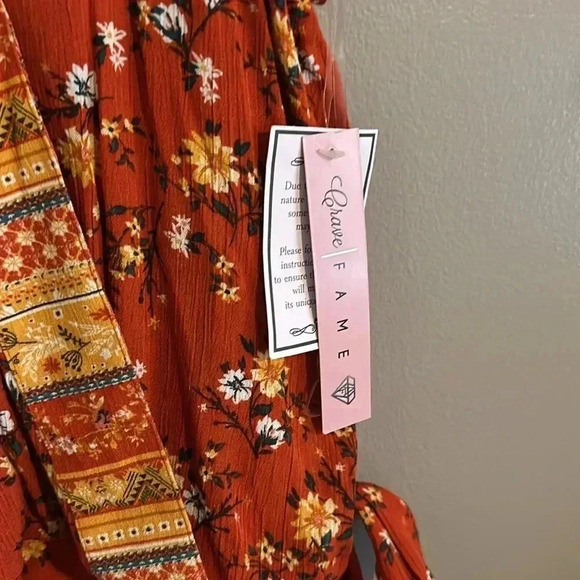 Crave Fame Women’s ' Floral-Print Tank Top - Picture 4 of 7